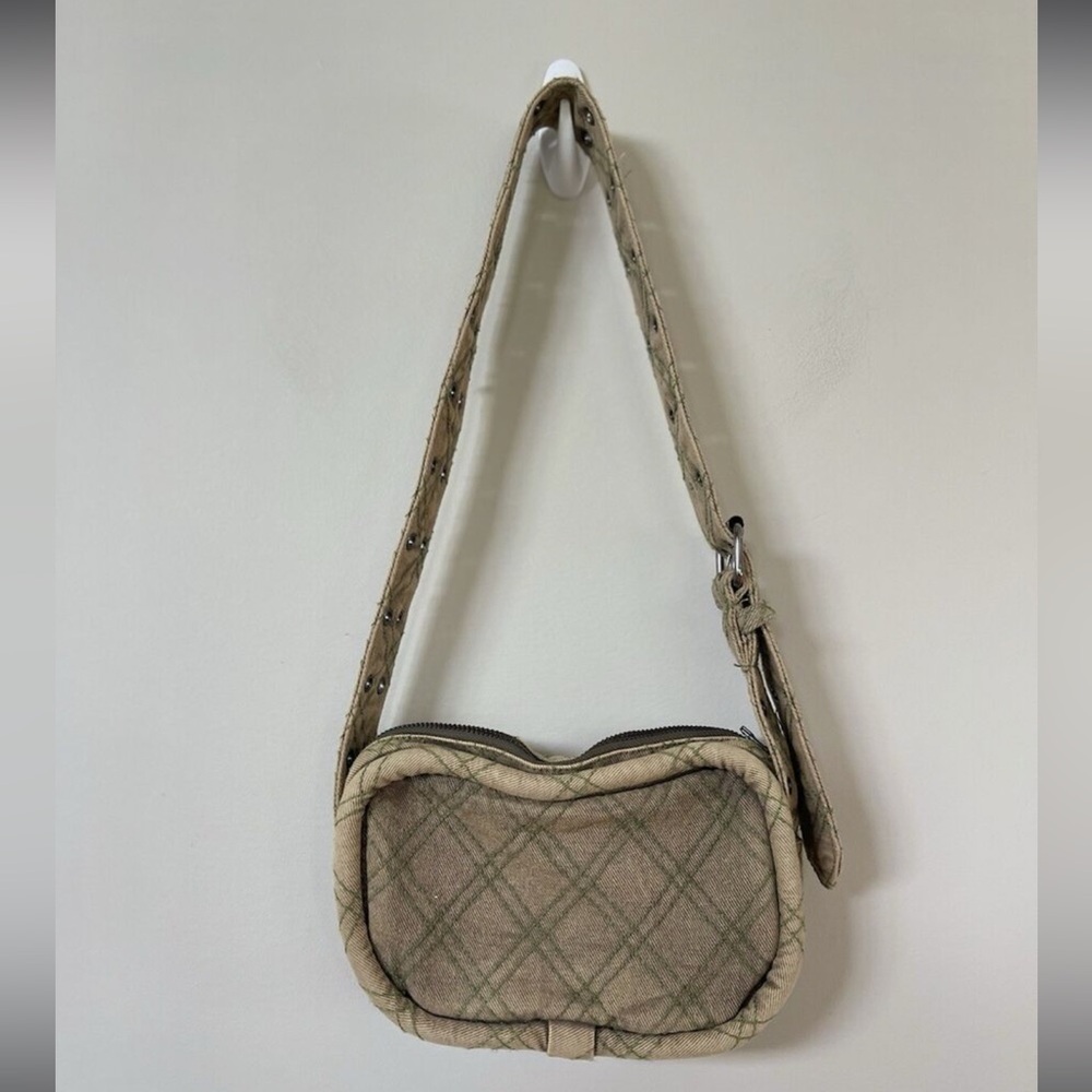 Urban Outfitters Crossbody Bag Women Vacay Small Dakota Cotton Denim Y2K - Picture 3 of 4